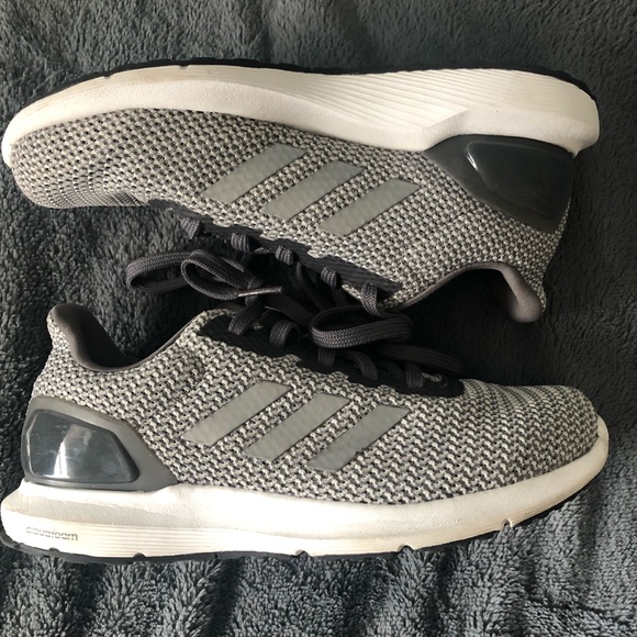 GREY/GRAY ADIDAS CLOUDFOAM practically NEW! - Picture 2 of 5